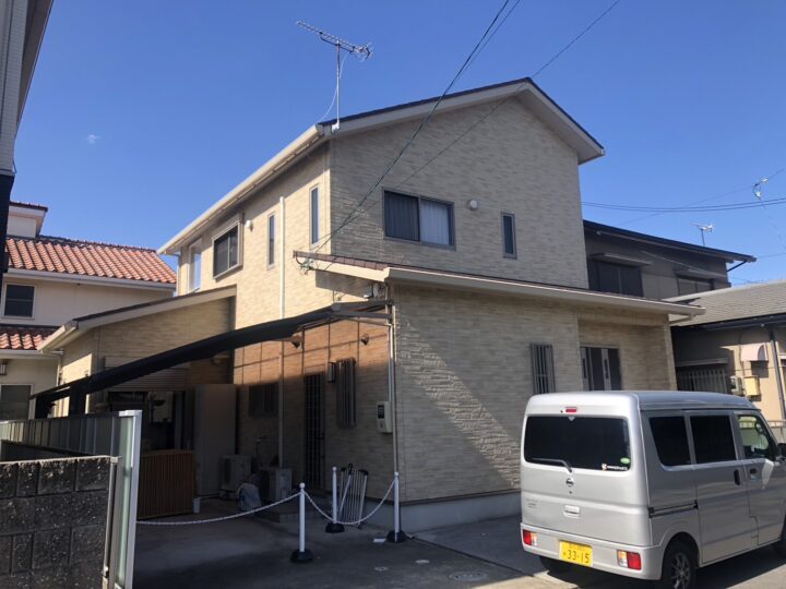 高松市　M様邸　高耐候シリコン塗装