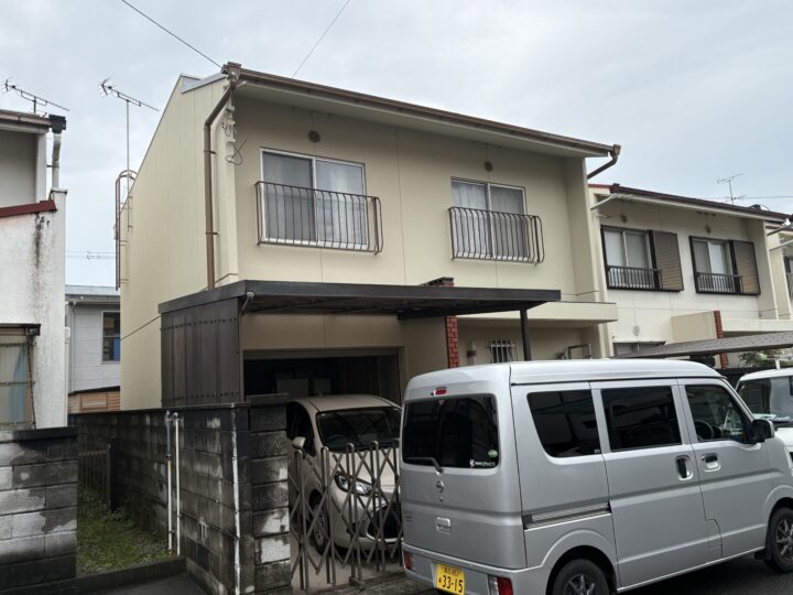 高松市　A様邸　剥がれていた塗装も元通りになりました！
