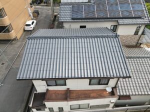 高松市　I様邸劣化した屋根もシリコン塗装で奇麗になりました！