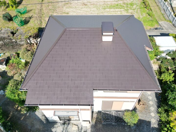 高松市　T様邸　長年気になっていた屋根も塗装して安心！