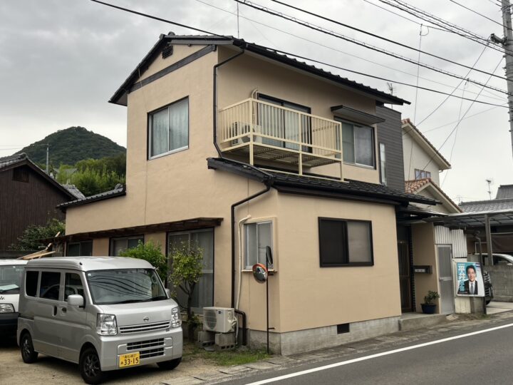高松市　M様邸　気になっていた外壁の劣化も元通り！