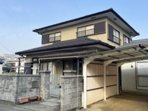 高松市　M様邸　劣化した外壁も手塗で元通り！