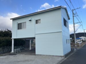 高松市　O様邸 劣化した外壁もお気に入りの色に大変身！