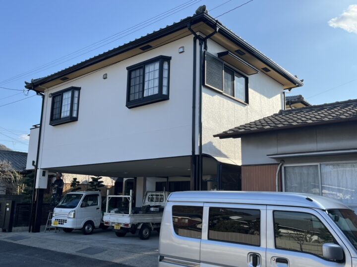 高松市　K様邸遮熱フッ素塗料仕上げで長持ち安心！